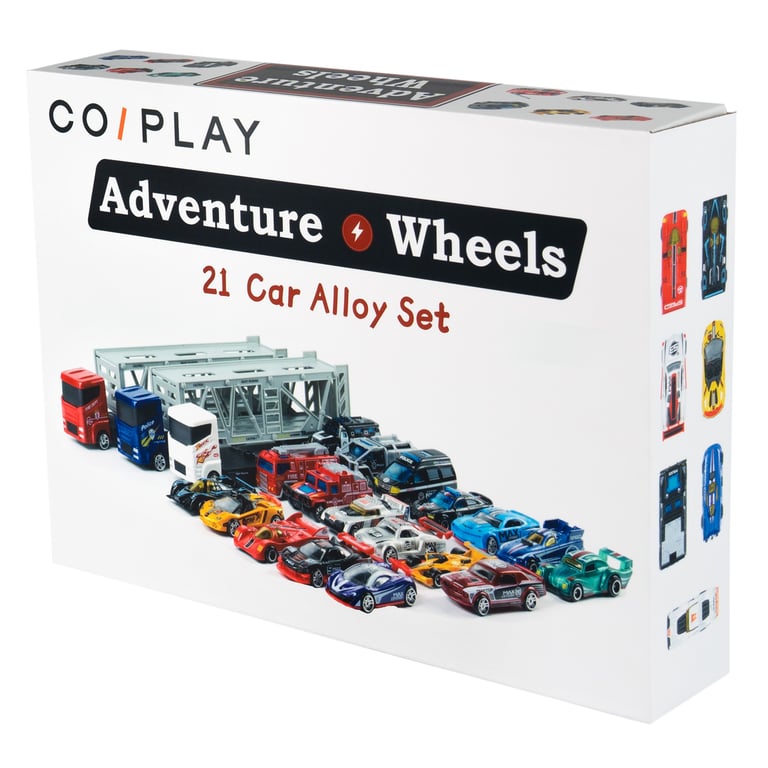 Adventure Wheels - 21-Car Alloy Set - COI0027 product image